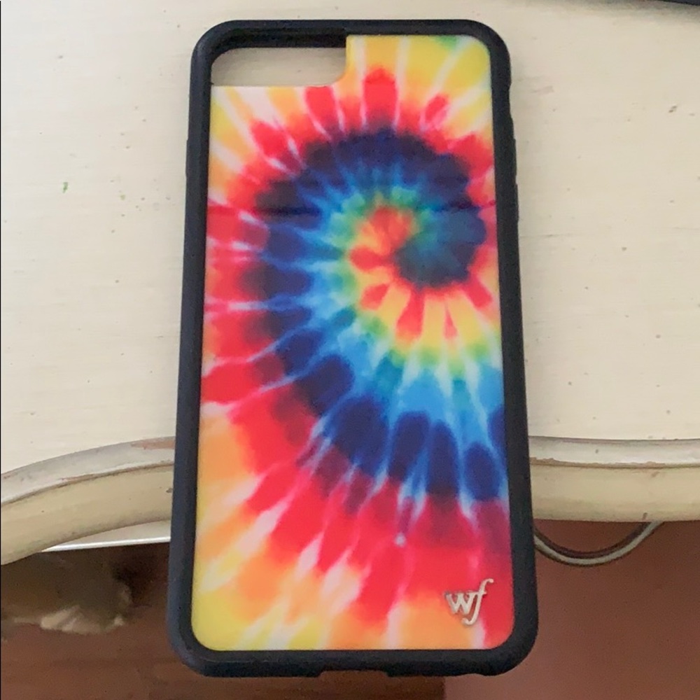 tie dye wildflower iphone 8/7/6 plus case